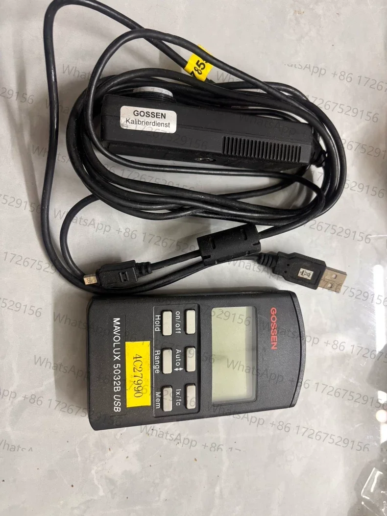 

Оригинальный б/у измеритель освещенности 5032B + измеритель яркости света + ремешок освещенности USB-интерфейс + MAVOLUX + 5032B + USB