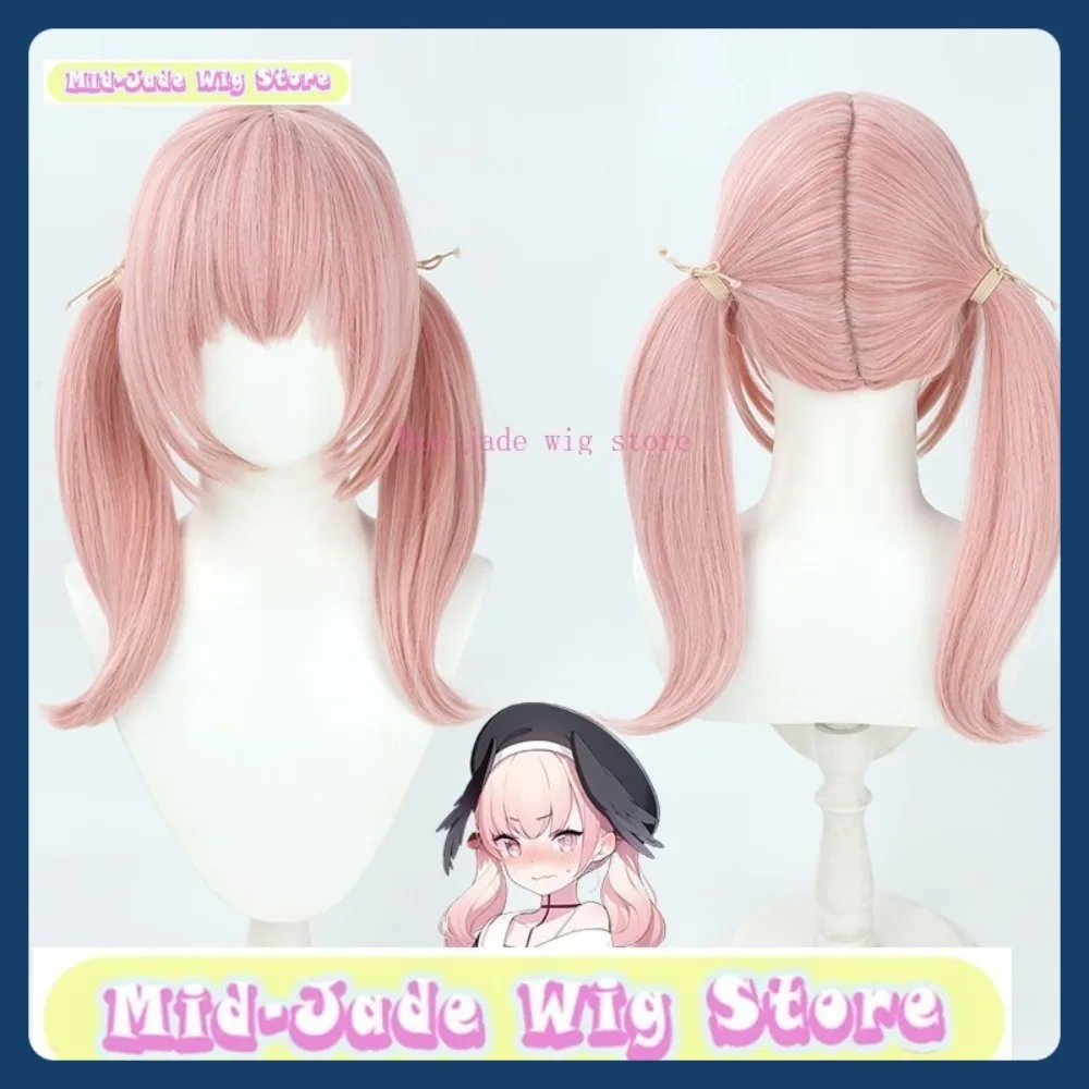 

Mid-jade Wig Store Blue Archive Koharu Cosplay Wig Anime Game Role-playing Halloween Party Performance Synthetic Hair