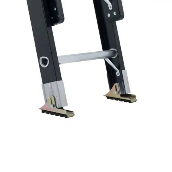 16 ft Fiberglass Extension Ladder, 300 lb Load Capacity