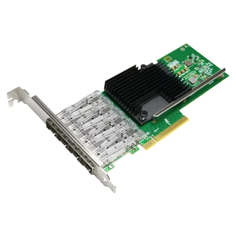 

X710-DA4 Four Port 10GbE SFP Network Interface Card+PCIe Server X8 Network Interface Card