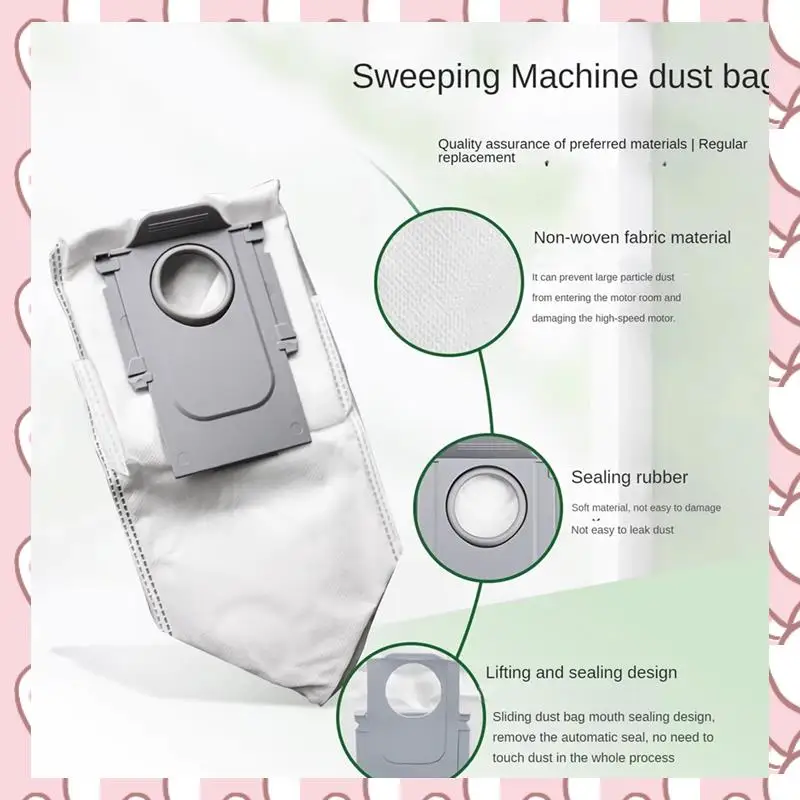 

HHTL Replacement Parts For Roborock S8 Max Ultra / S8 Maxv Ultra Vacuum Cleaner Accessories Kit HEPA Filters Dust Bags