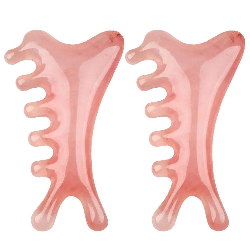 لعلاج الوجه الرأس وفروة الرأس مكشطة أداة تدليك الوجه فوائد علاجية 10*6.5*1 سنتيمتر يعزز الدورة الدموية