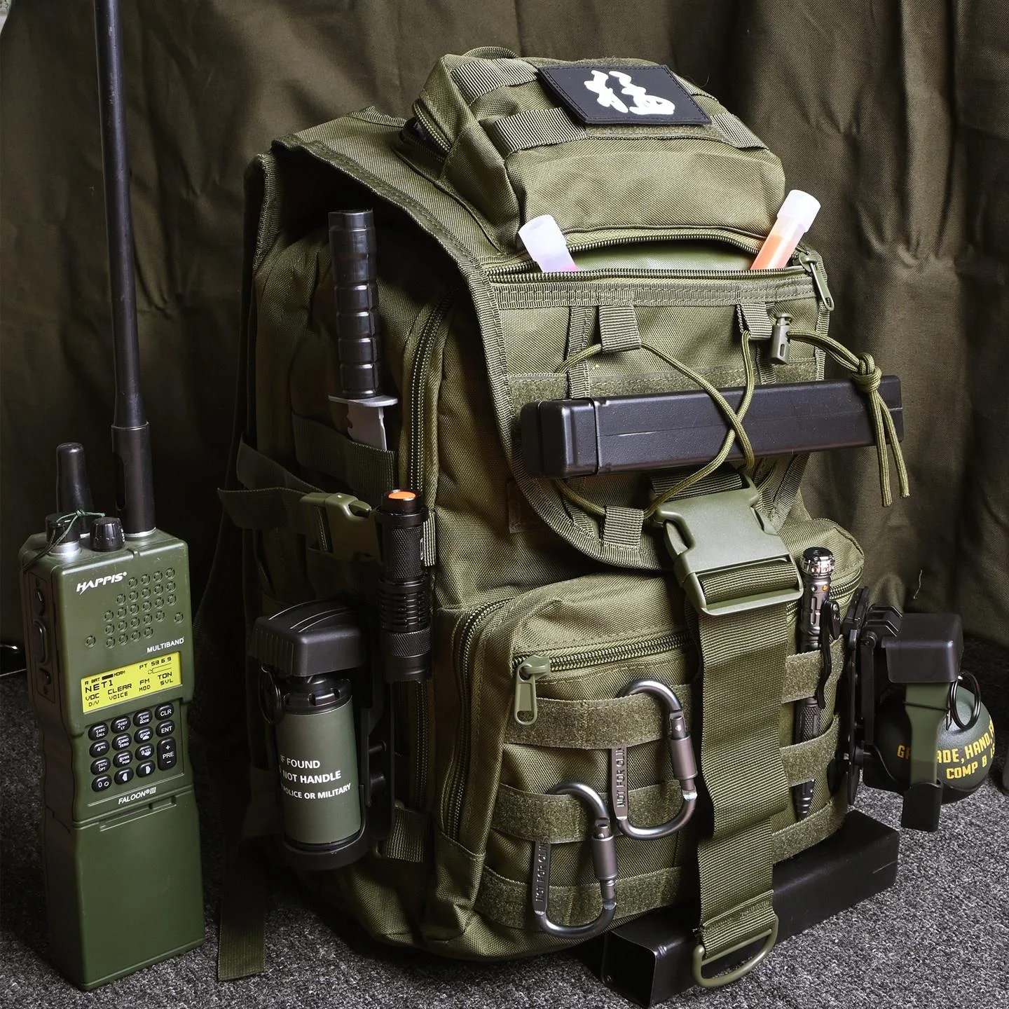 

Outdoor Camouflage Backpack Large Capacity Hiking Trekking Mountain Climbing Waterproof Lightweight Tactical Rucksack