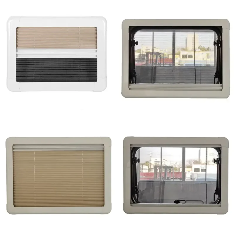 HOT *2026* TONGFA Pleated Blind and Fly Screen (suitable for RV Windows)