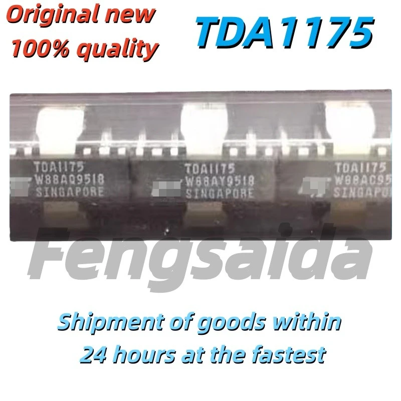 2PCS Brand New Original TDA1175 Package DIP-16 Vertical Deflection System IC Chip
