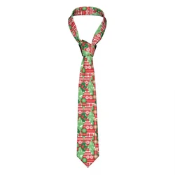 Christmas Patchwork Tie For Men Women Necktie Tie Clothing Accessories