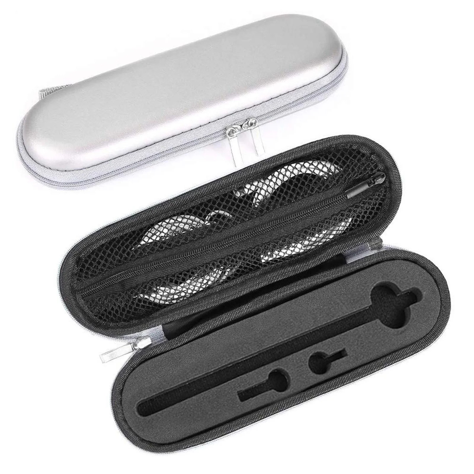 

Stylus Pen Carry Case Compatible Pencil 1 2 White Removable Sponge Built-in Mesh Pocket Stylus Pen Storage Case