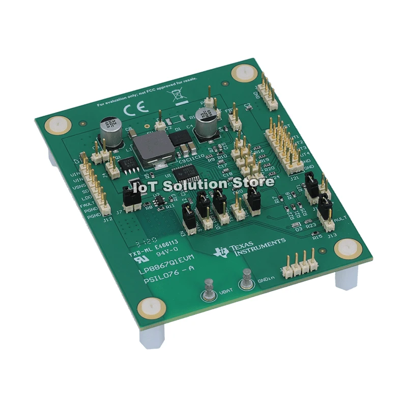 LP8867Q1EVM 4-channel LED driver evaluation module for automotive lighting