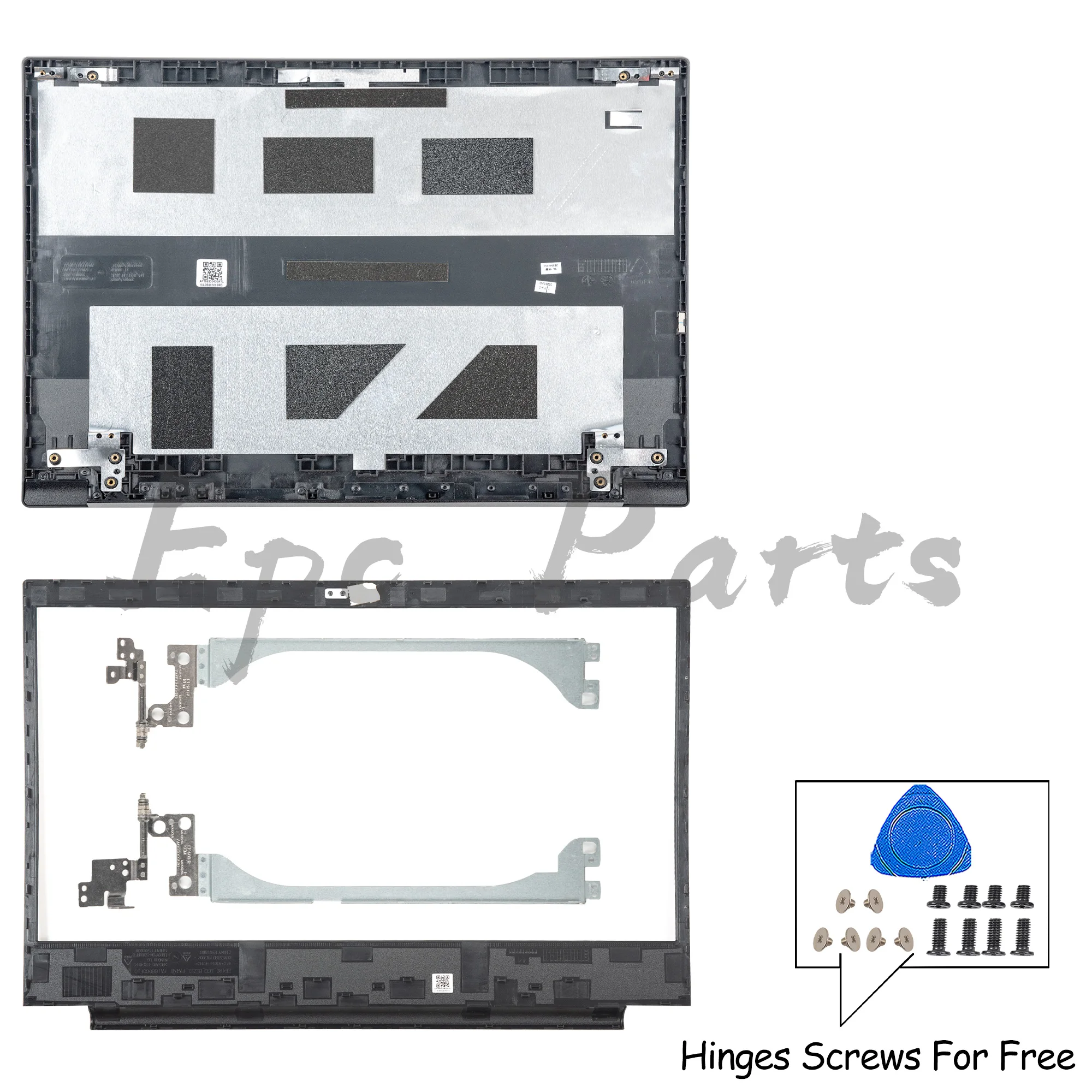 

Epc Parts For ThinkPad E480 E485 E490 E495 LCD Back Cover AP166000400 Front Bezel Hinges Bottom AP1BV000100 Parts Replace Black