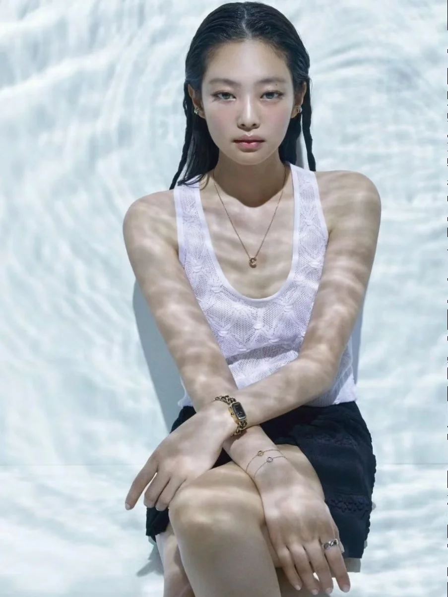 

Jennie, летний белый вязаный жилет с вышивкой, круглый жилет на бретелях, женский модный жилет длиной до пола, смесь хлопка