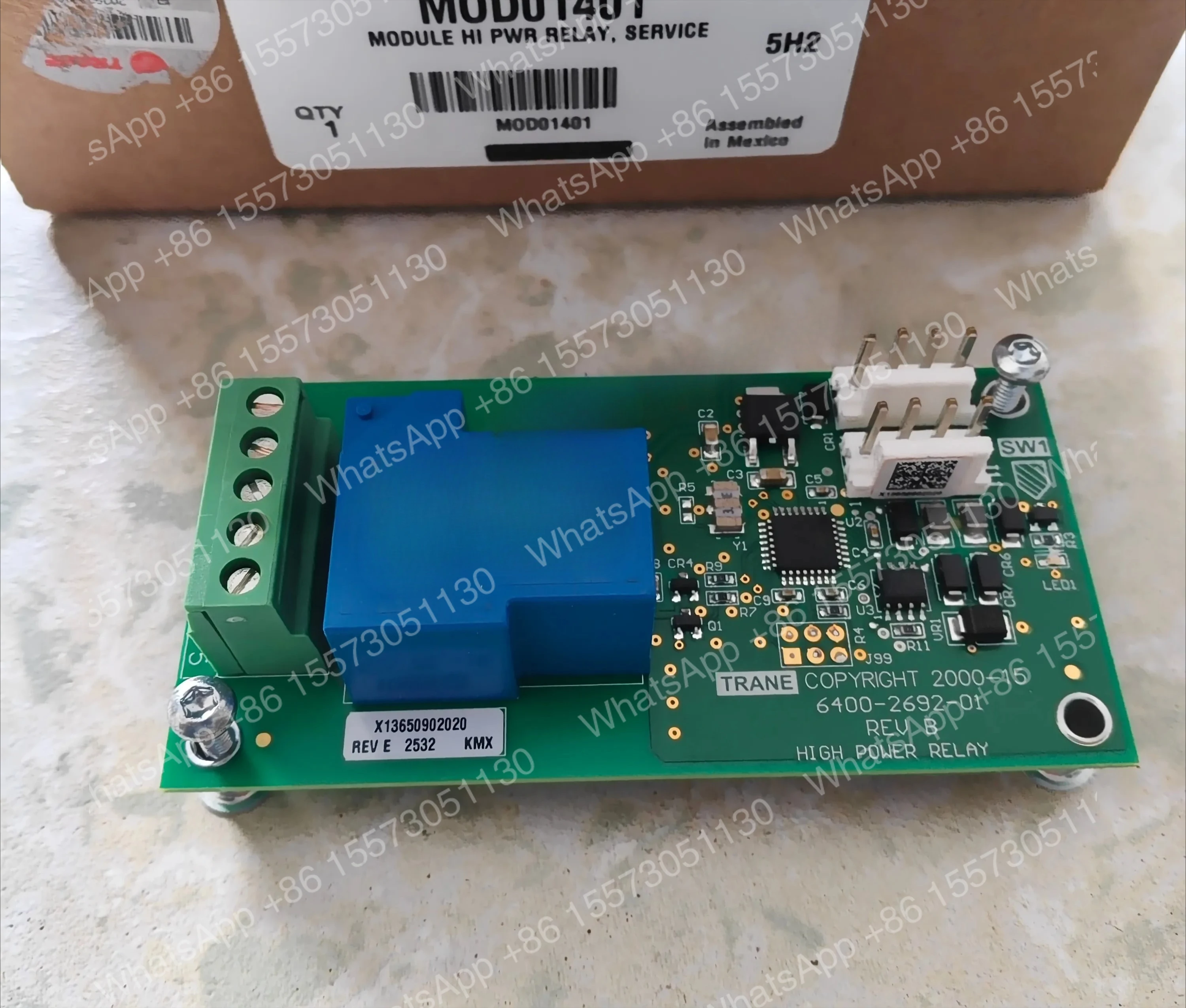 centrifuge module MOD01401 oil pump output module 1A7 exhaust control X13650902-02