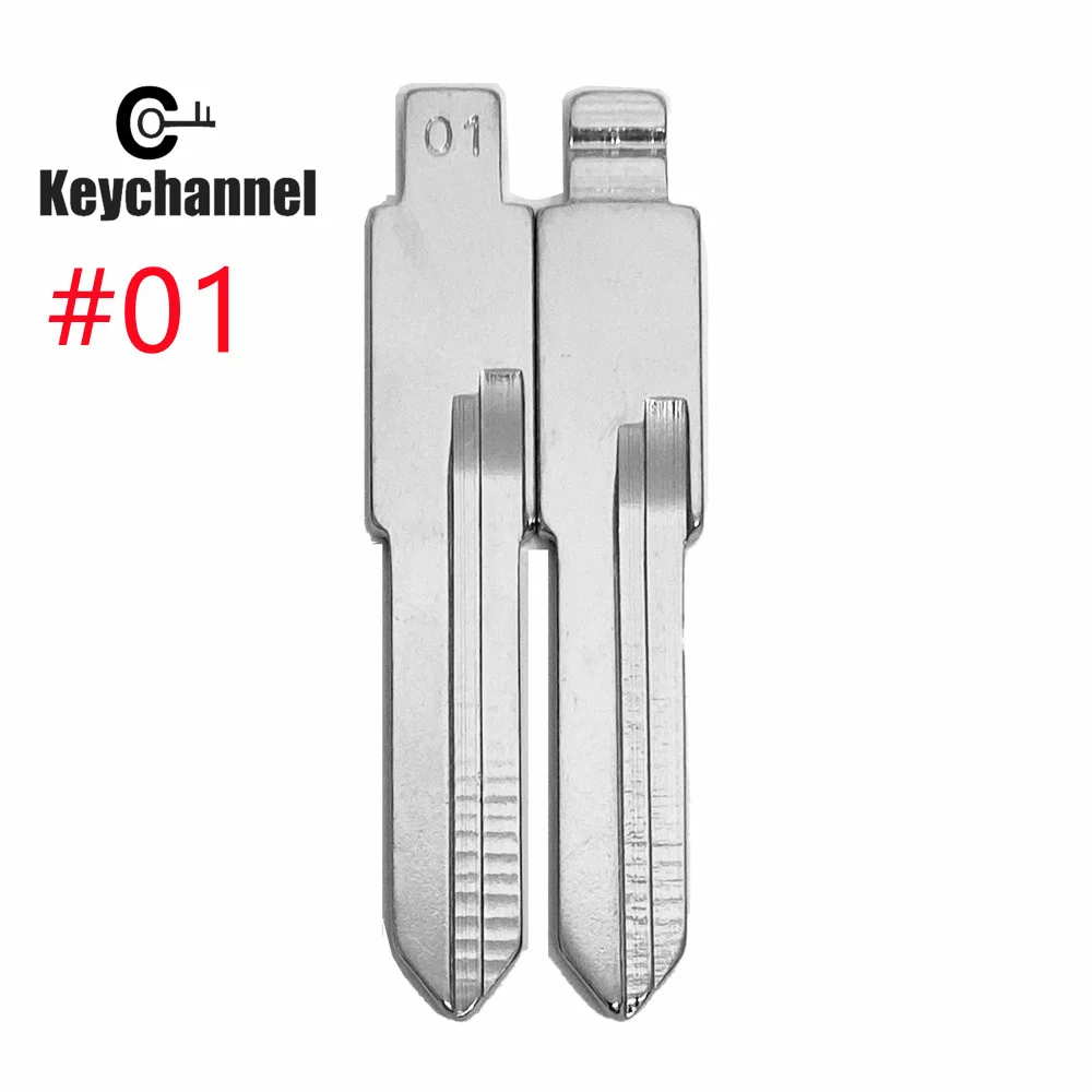 10pcs KD Key Blade Universal Car Key Blank TOY43 CY24 MIT11 TOY48 HYN11 FO38 Uncut Blade for KEYDIY KD Xhorse for Toyota Jeep