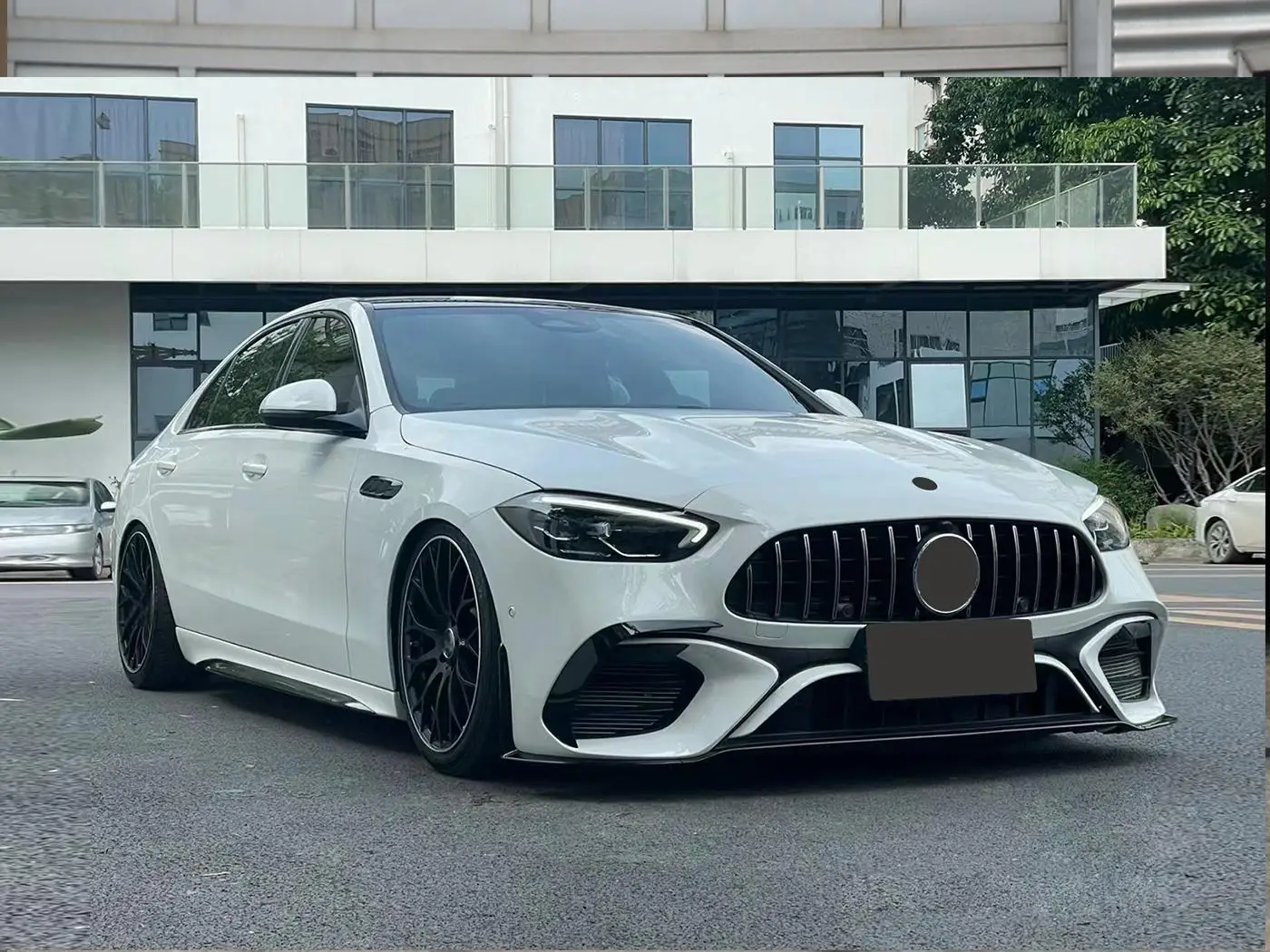 

Factory Hot Selling New Arrival Bodykit for C-class W206 2020-2024 Upgrade to C63 W206 Sport Style Bumper Grille R