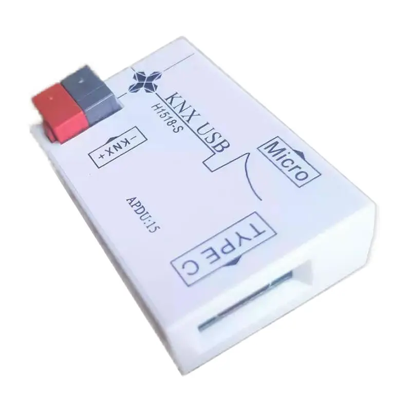 KNX Downloader Two USB Interfaces Type C, Micro-Usb