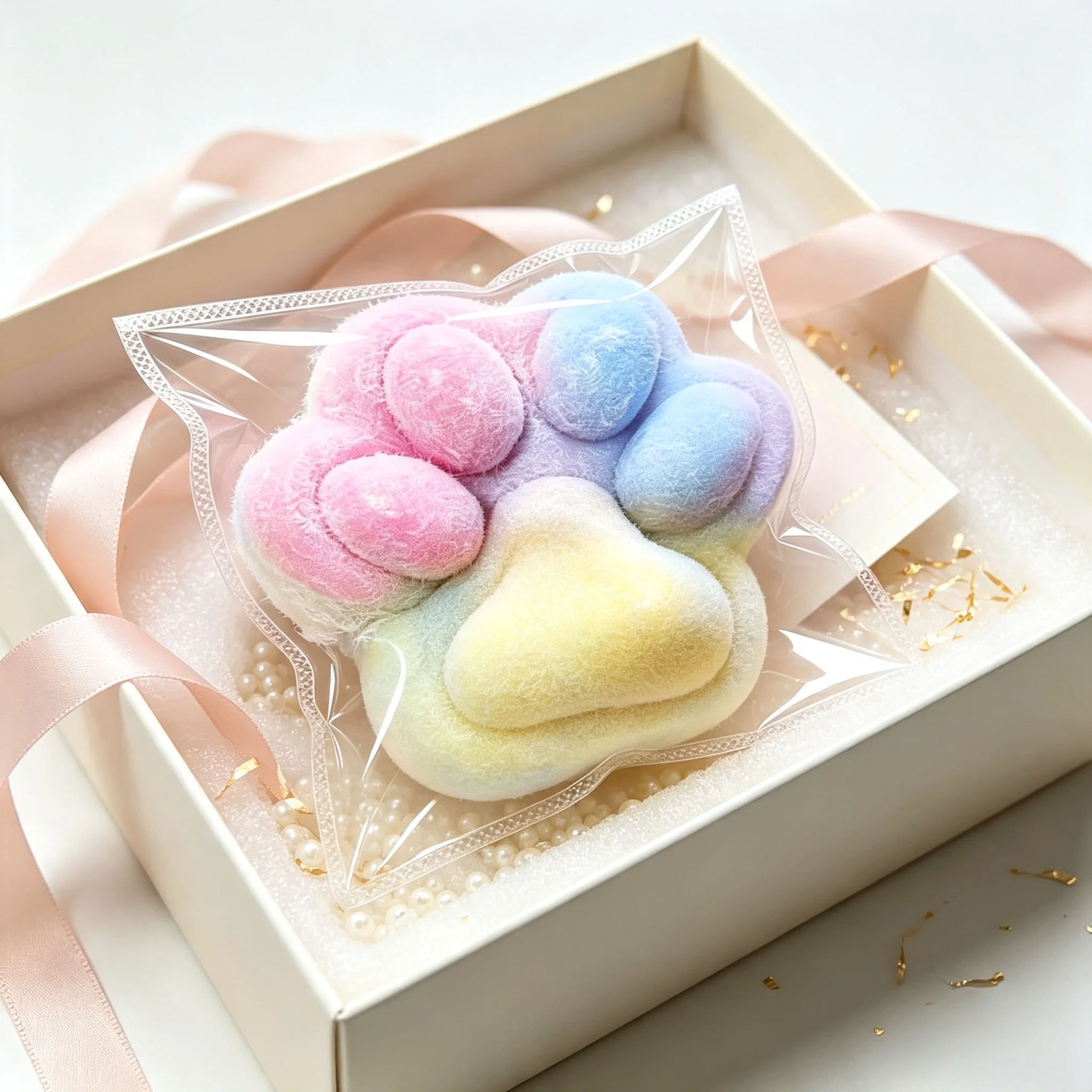Extra large stuffed fluff candy, cat paw relaxation toys | Massage relaxation sensory toys | Cartoon cat paw design | Fun prank toys | Fun-filled toy design | Animal lover squeeze toys, party gifts