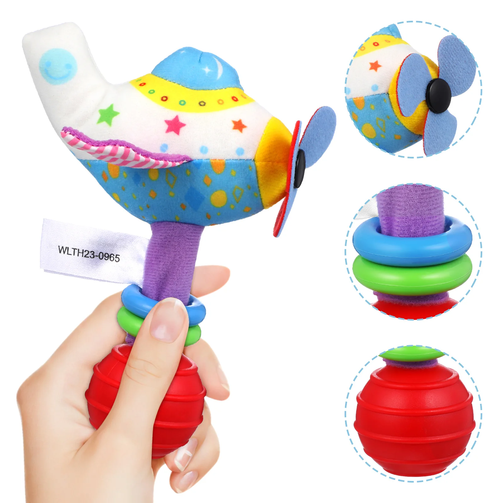 Puzzle Toys Rattle Bed Bell Hearing Training Infant Plaything Baby Wrist Rattles for