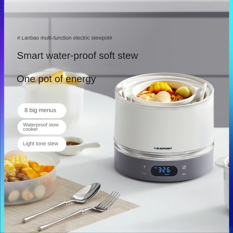 หม้อตุ๋นไฟฟ้ารังนกซุปโจ๊ก Artifact ในครัวเรือนกันน้ำไฟฟ้าเด็กครัว Appliance