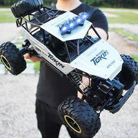 New 1:12 / 1:16 4WD RC Car With Led Lights 2.4GHz Radio Remote Control Car Buggy Off-Road Control Truck Adult Toys for Childrens