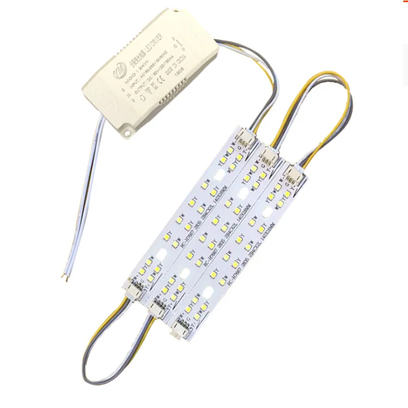 

Super bright 5730 chip Hard Strip Light led ceiling light plate euchromatin Tube lamp energy saving lamp with Control driver