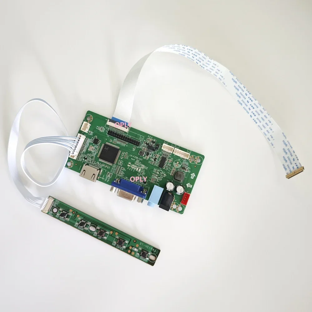 EDP controller board HDMI-Compatible VGA Audio for B140HTN01.5 B140HTN01.0 B140HTN01 screen display DIY Kit 14inch 1920×1080 LED
