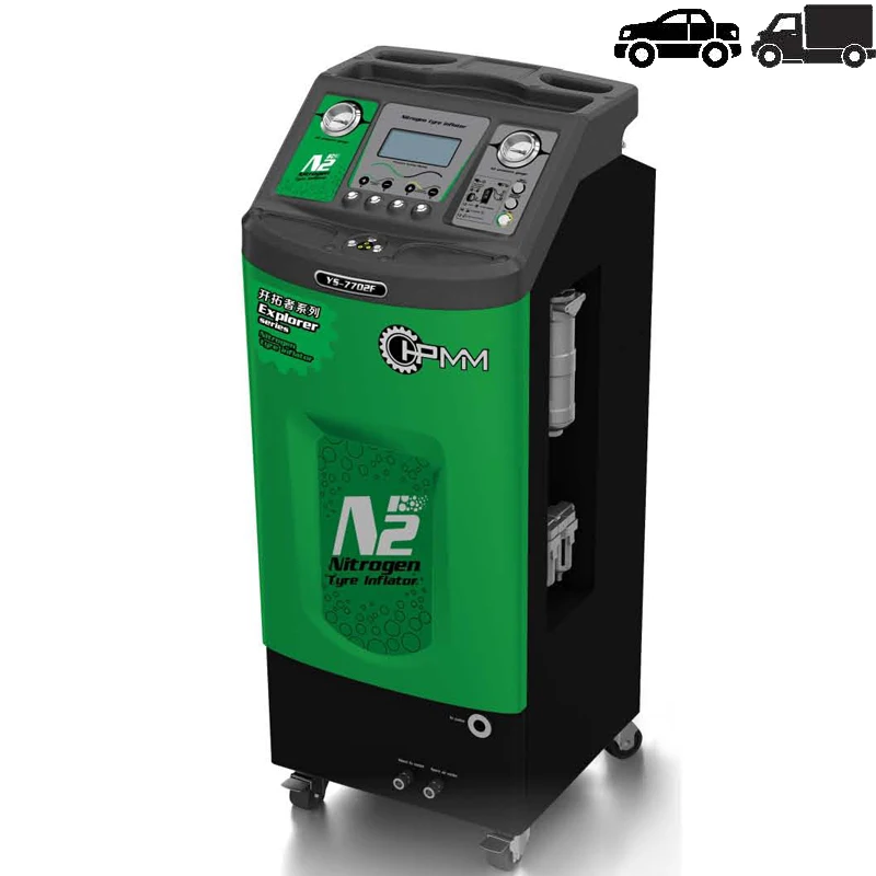 YS-7702F full automatic digital car tire nitrogen generator full automatic nitrogen tire inflator