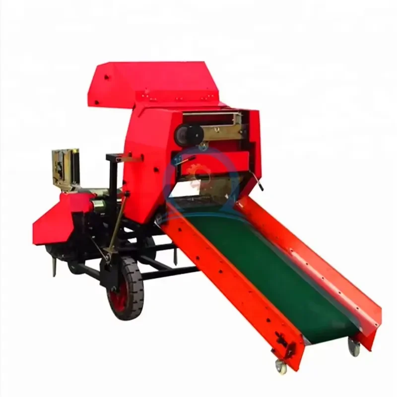 2026 CE Hot Sale Round Square Hay and Straw Silage Baler Wrapper Machine for Farm Animal Feed Packing