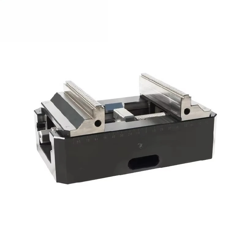 

Japan Vmc400 Machine Tools 5 Axis CNC Rotary Table Machining Center Parts Self Centering Vice with Jaw Width 125mm