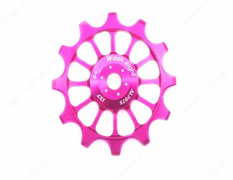 Week Eight Folding Bike Rear Derailleur Guide Wheel For 8/9/10/11 Speed Ceramic Bearing 12T 14T EIEIO Bicycle Parts