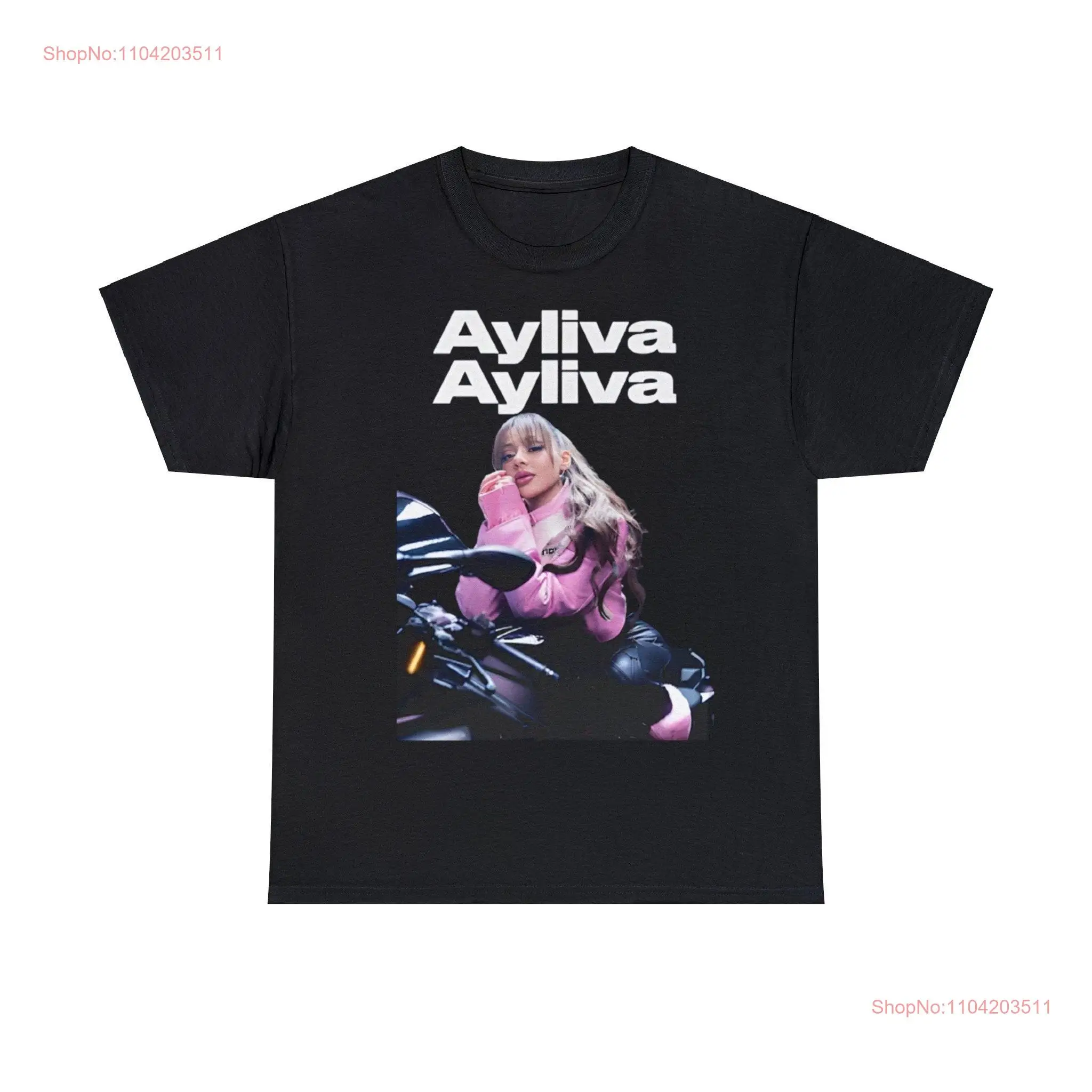 Ayliva T Shirt long or short sleeves