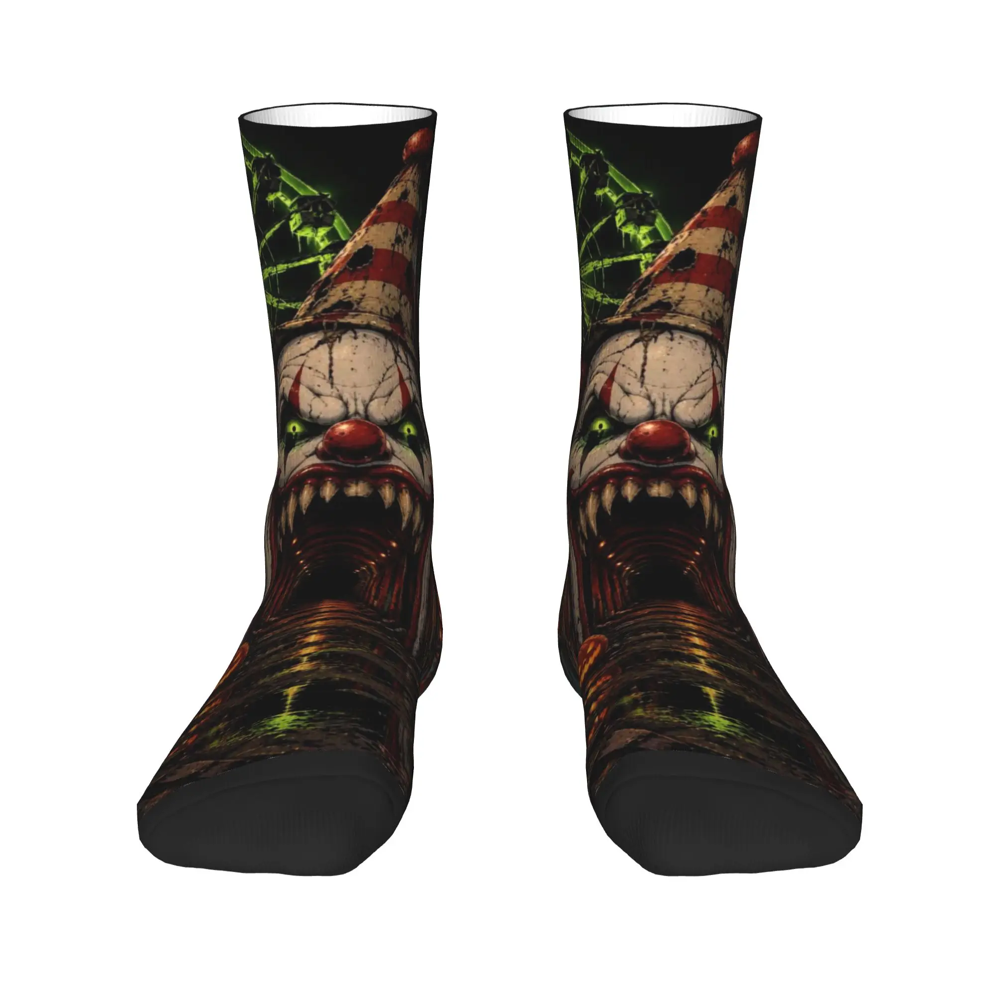 Halloween Demon Pumpkin Stockings  Design Casual Socks Autumn Non-Slip Socks Couple Running Comfortable Socks
