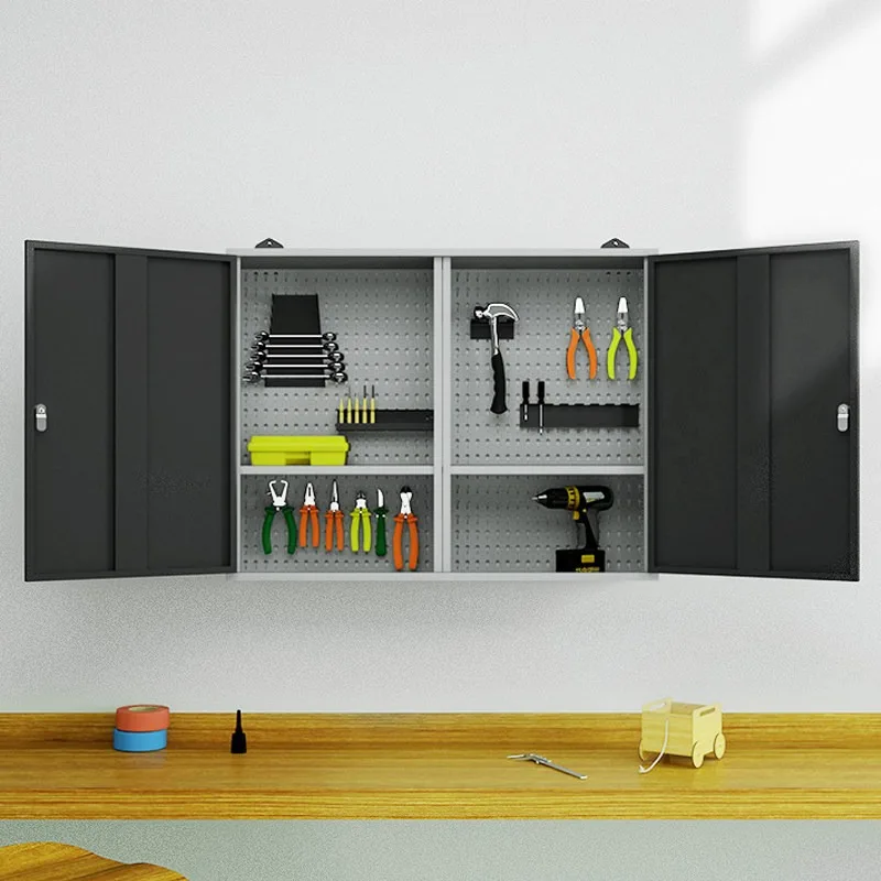 heavy-tool-cabinet-iron-cabinet-thickened-wall-mounted-hardware-tool-box-workshop-garage-locked-storage-cabinet