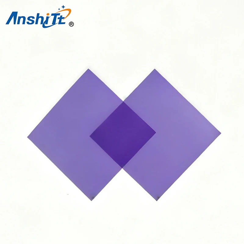 

5Pack 5*5cm Purple Polarizer 90 Degree With Adhesive Color Polarized Film Used for High End LCD Screen G-SHOCK LCD Watch