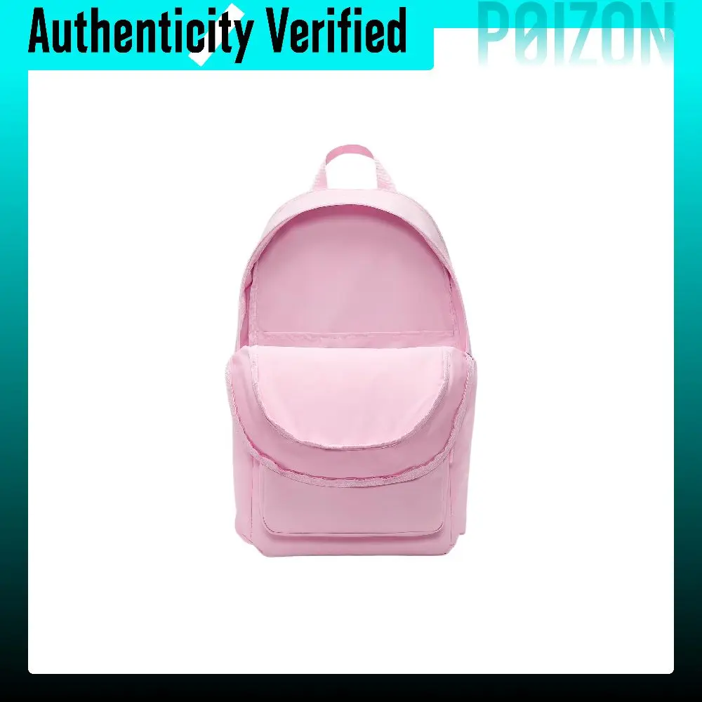 Mochilas Nike Heritage Fabric, modelo estándar, unisex, con forro de espuma, color rosa, IH7955-663.
