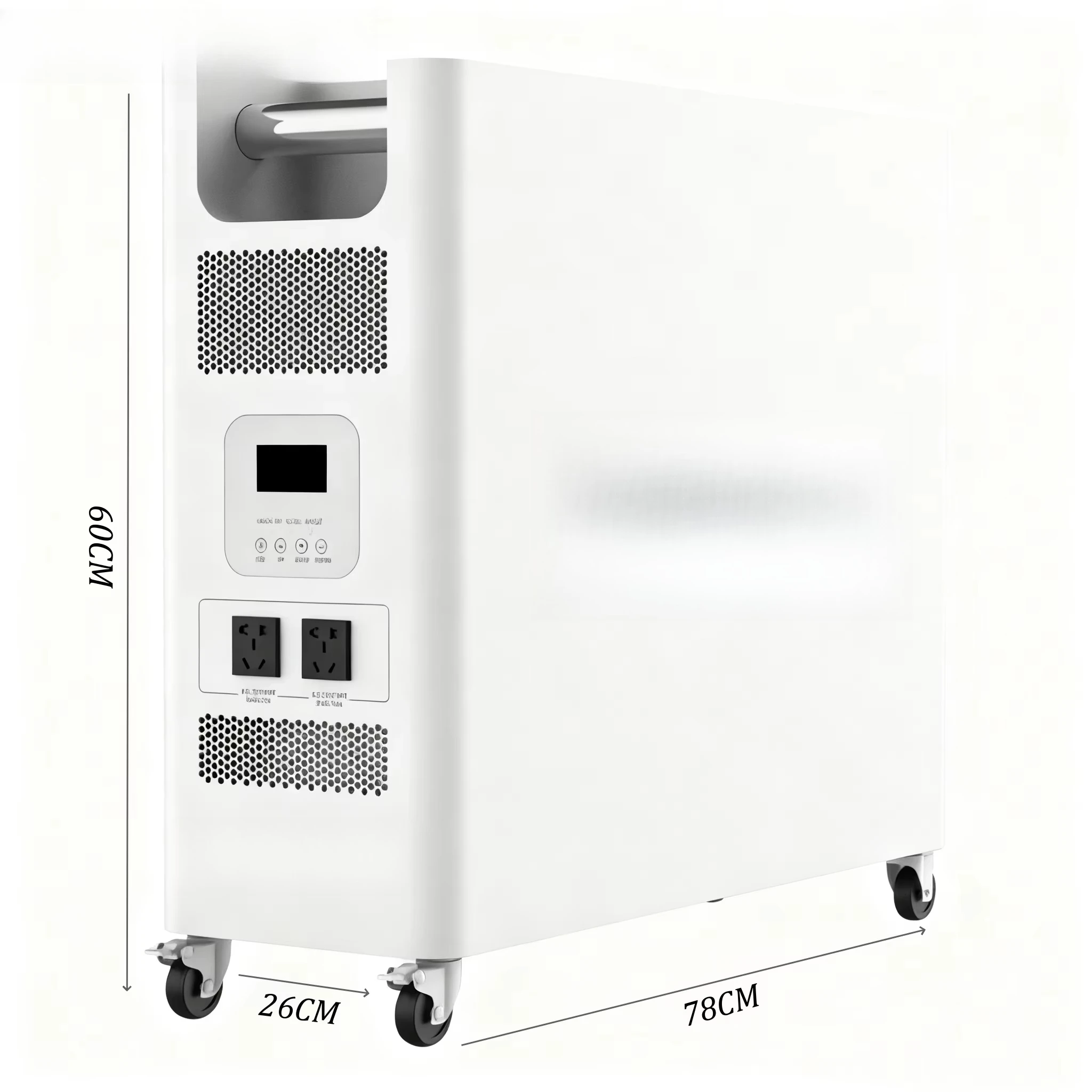 Solar Energy System Inverter with Battery Power Station Lifepo4  Battery Load Bank 6KW 8KW 10KW 20KW Set for Home
