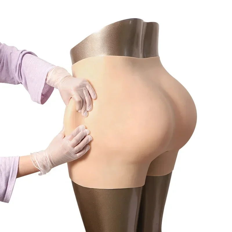 Lady Silicone Butt Plump Hip Lifting Ass Enhancer Buttock Crossdresser Woman Man Hips Shaper Panties