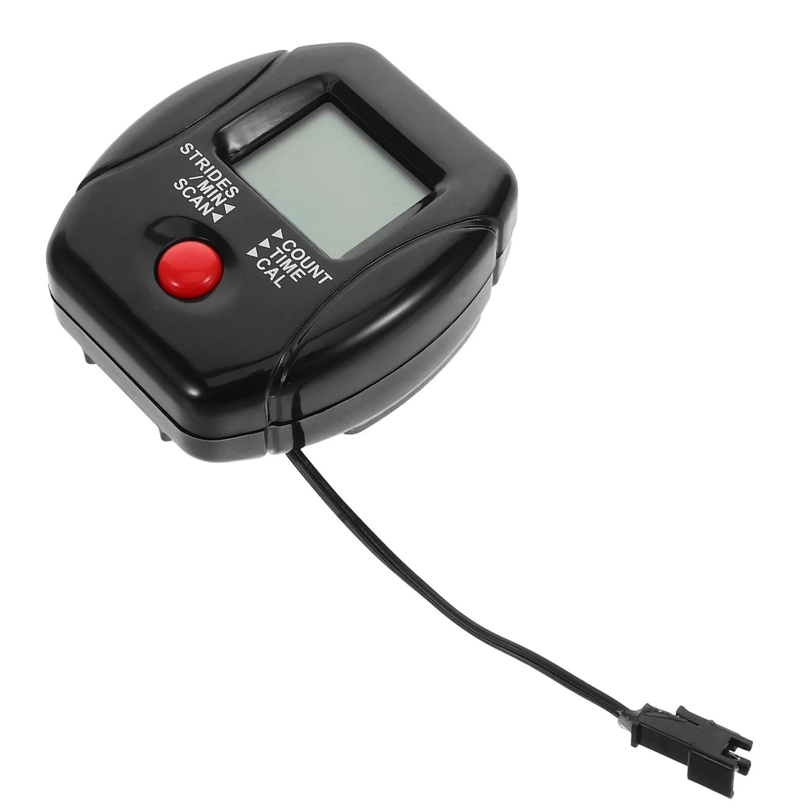 

Fitness Stepper with Built-in LCD Monitor Track Steps Calories Burned Smart Memory Function Compact Design Home Exercise