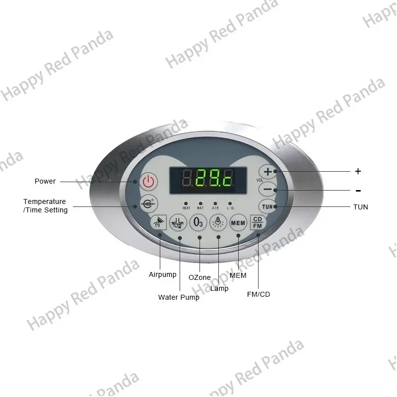 KL-817 Bathtub control box Massage Spa Control Panel & Whirlpool Hot Tub Computer Controller Board System for Bathroom