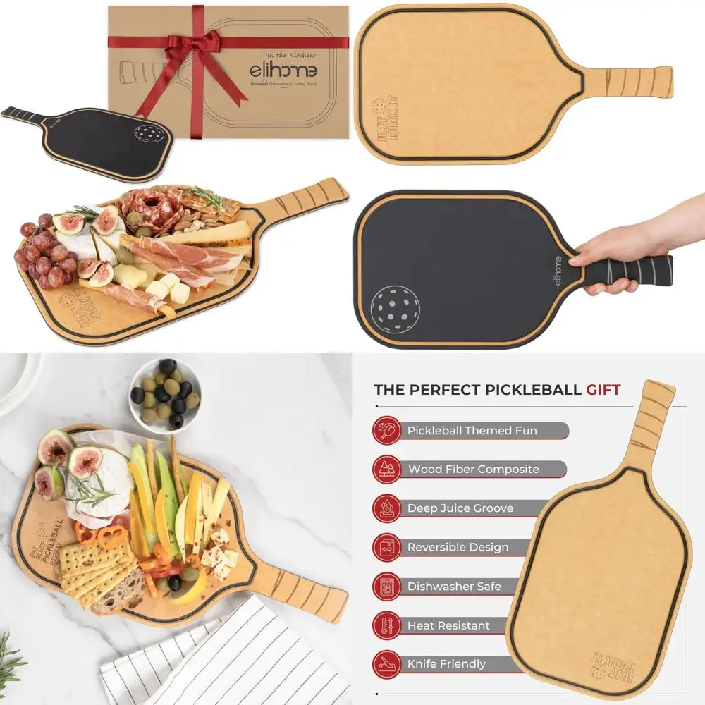 

Деревянная доска для мячей Pickleball с дизайном весла, 16x8,5 дюймов, идеальный подарок для мужчин и женщин, идеально подходит для Enth Pickleball