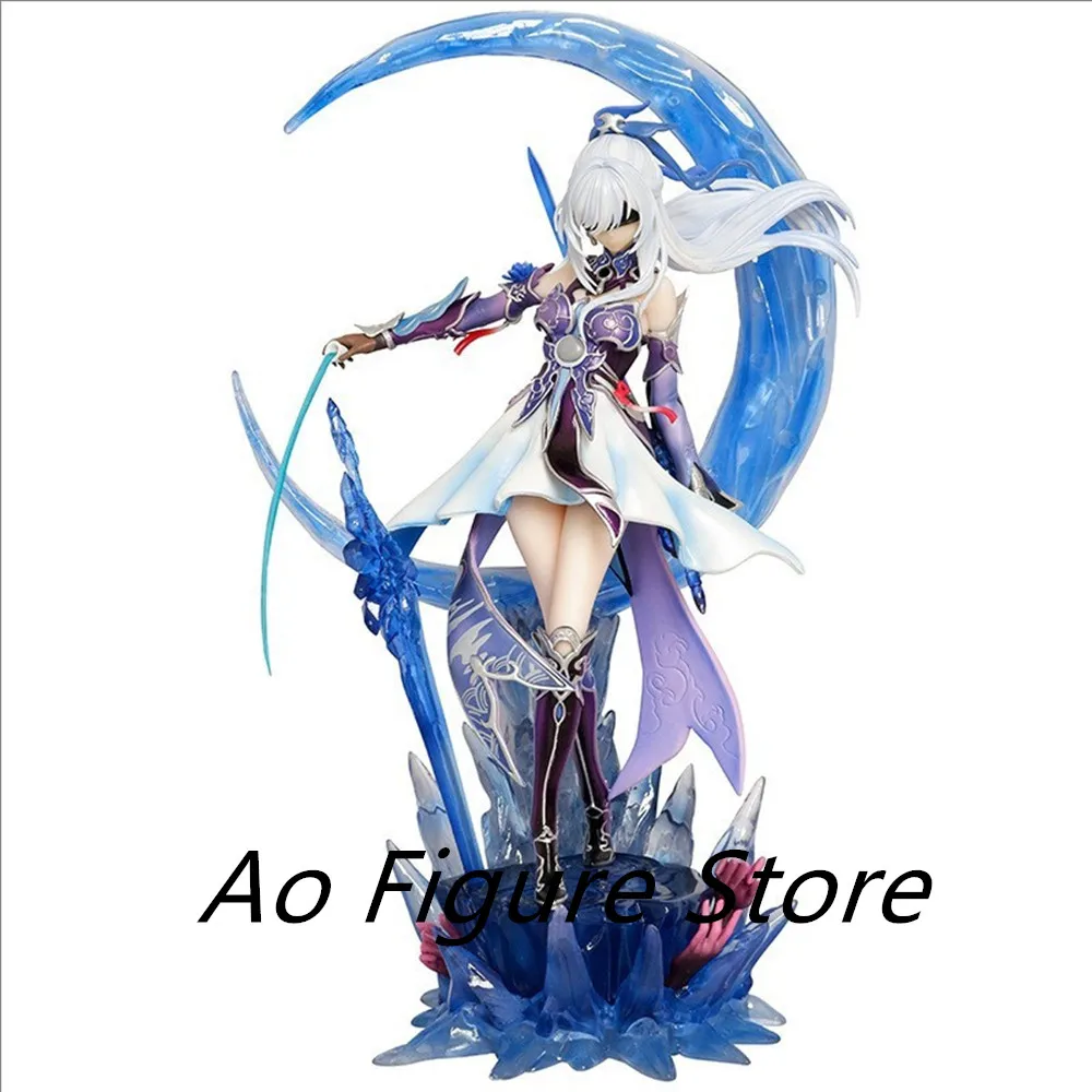 

36cm Game Honkai: Star Rail Figures GK Jingliu Action Figures Crescent Moon PVC Anime Model Collection Toys Birthday Doll Gifts