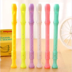 24 Pcs Mini Gel Ink Pens Set Cartoon Creative Flute Pens Student Gift Back To School Supplies Office Stationery