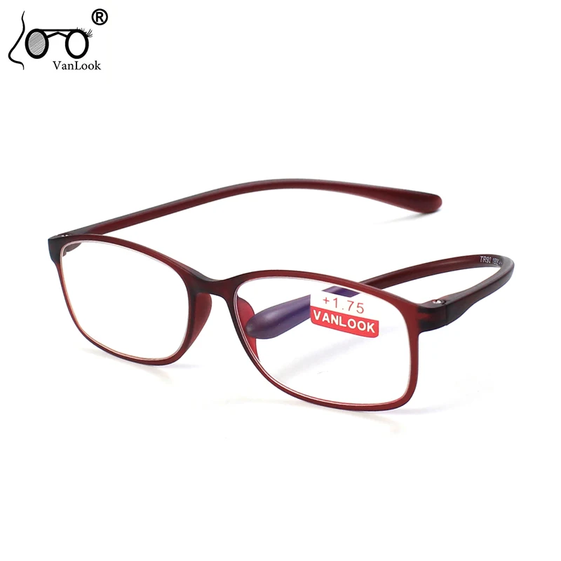 

TR90 Reading Glasses Men Women Anti Blue Ray Lens With Diopter+1+125+1.50+175+200+225+250+275+300+325+350+375+400