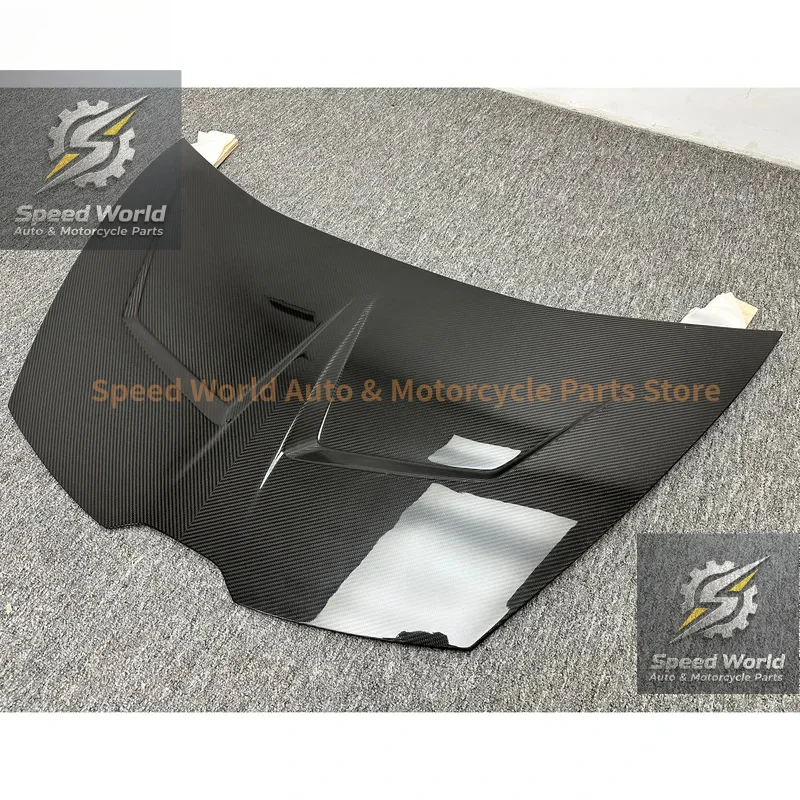 1016 Style Dry Full Carbon Fiber Car Front Bonnet Engine Hood For Huracan LP610 LP580 EVO Peoramante 2014-2018