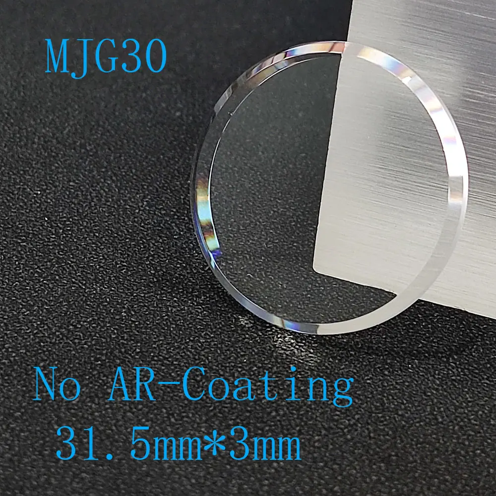 Modul kaca jam tangan presisi Mineral 31.5x3.0mm cocok untuk SKX007 SKX009 Module Module SRPD71 SRPD77 Module