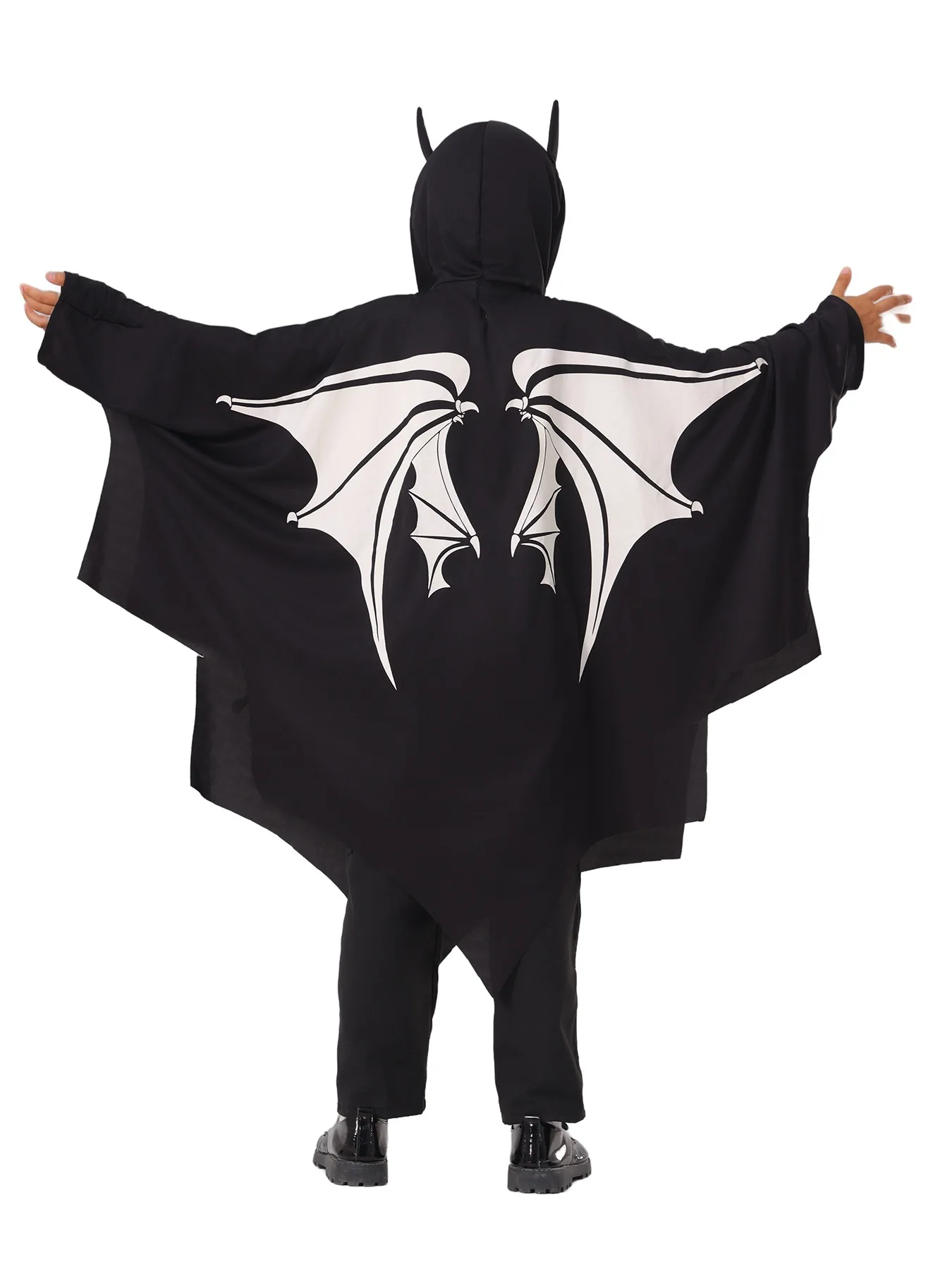 Veilleuse d'Horreur d'Halloween, Costume de Cosplay, Luminsagesse, Chauve-Souris, Everak, Zentai, Tête de Mort, Squelette, Vêtements Fantôme