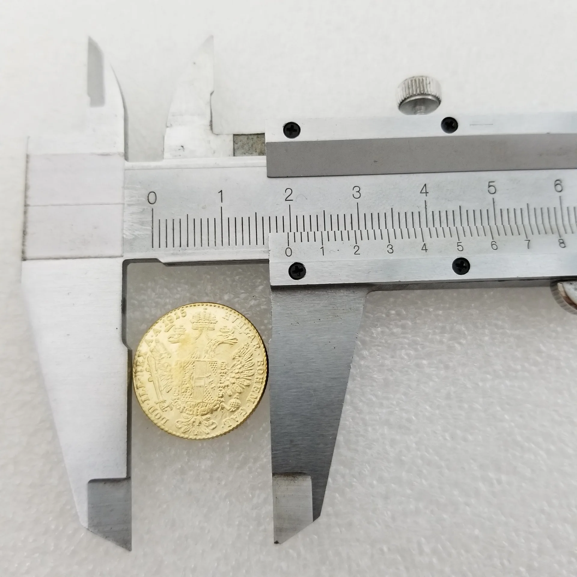 1915 النمسا تذكارية عملة ديكور المنزل الحرفية عملات فضية ذهبية مقتنيات عملة هدايا عيد الميلاد #2185 #4