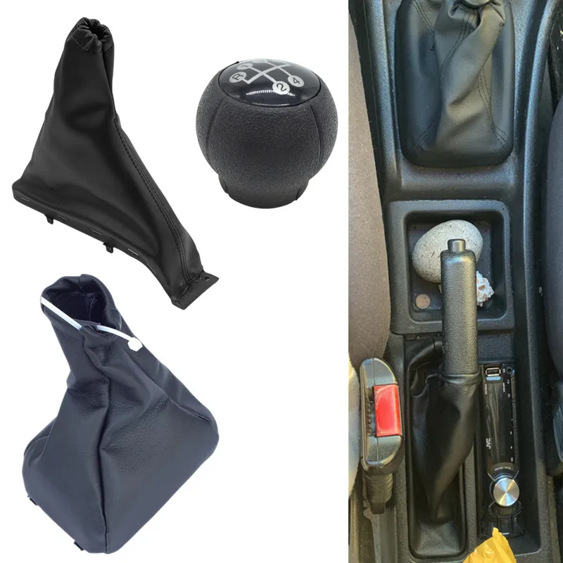 Car Styling Ball for Hand Speed Gear Shift Knob Handbrake Grips Cover Case For Opel Astra F 1991 1992 1993 1994 1995 1996 1997