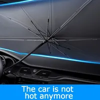 1PC Car Sunshade Umbrella Front Window Sunshade Windshield Protection Accessories Retractable Folding Heat Insulation Protection