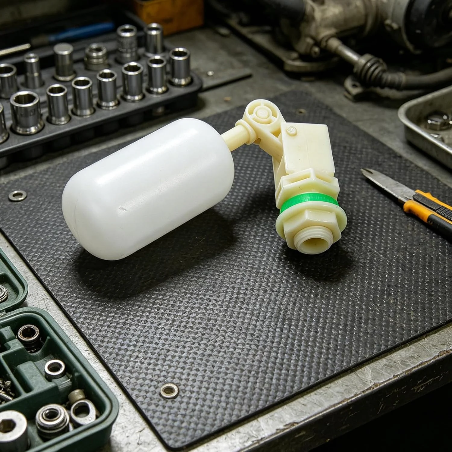 1/3/5 Stück Schwimmerventil zur Wasserstandstabilisierung 1/2 Zoll Automatischer Wasserspender für Viehtröge – Detail 4