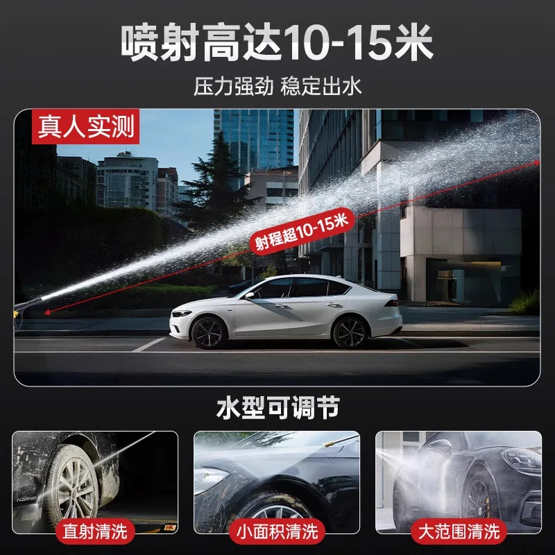 Portable Industrial Grade High Pressure Cleaner 220V High Power with High Temp Automatic Shutdown Function