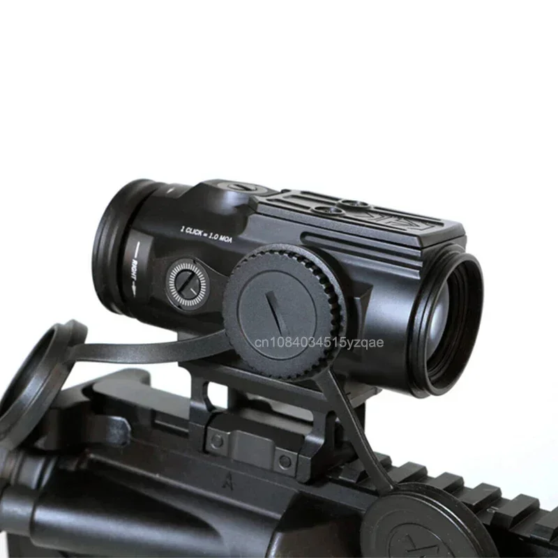 Mira telescópica táctica para Rifle de prisma GEN II 5X, retícula BDC4, lupa de punto rojo para caza táctica, plataforma de montaje MRDS, montaje en riel Picatinny